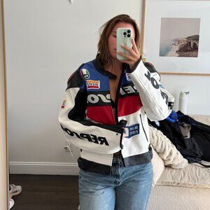 Honda Leather Motorcycle Jacket – Duhan Leather GP REPSOL